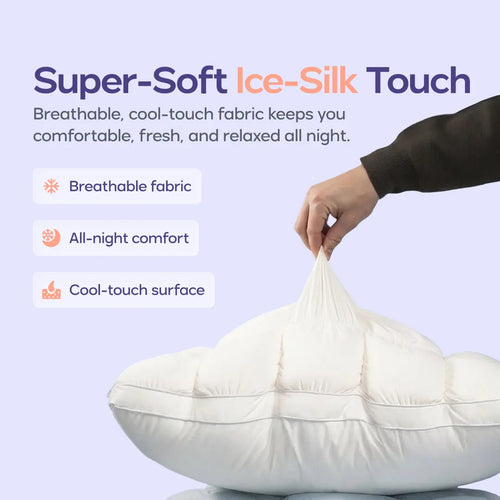 Mellow Puff Pillow for Blissful Sleep